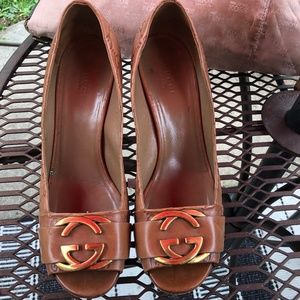 Gucci Monogram Pumps